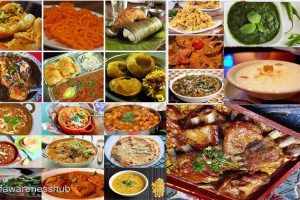 Famous food items of India