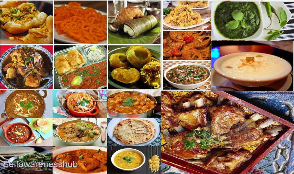 Famous food items of India